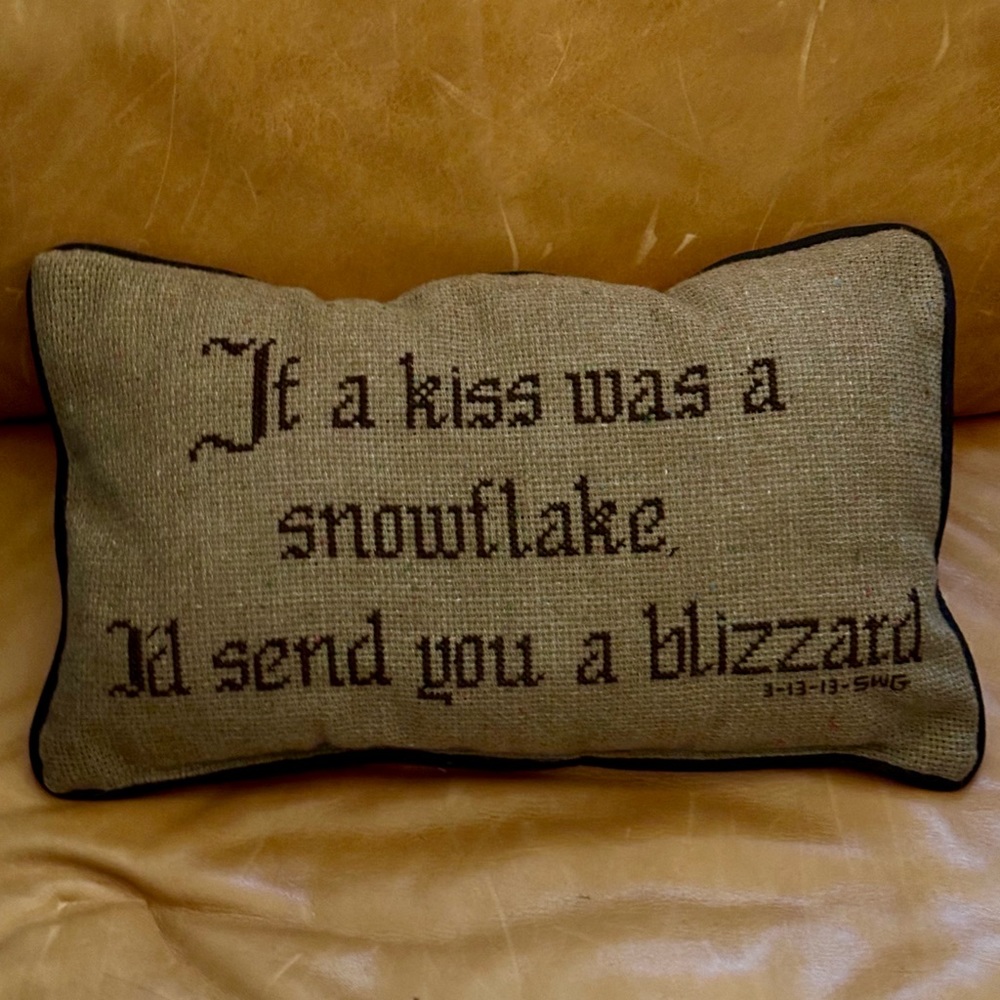 Accent Pillow • Handmade by my Grandmama
